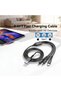 كابل شحن متعدد الوظائف 1.2 متر 3 في 1 (رمادي) - 2