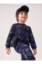 Boy's Soft Textured Printed Tracksuit Set - 4