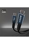 كابل USB4 بطول 1 متر - كابل USB-C متوافق مع Thunderbolt 3، نقل بيانات بسرعة 20 جيجابت في الثانية، فيديو بدقة 4K@60Hz، شحن سريع بقدرة 100 واط. - 2