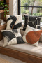 Colorful Double-Sided Digitally Printed Set of 4 Duvet Covers - 43X43 cm - 4