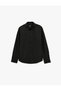 Regular Fit Cotton Classic Collar Long Sleeve Poplin Shirt