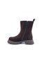 Genuine Suede Leather Brown Women's Boots - 3