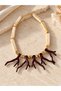 Branch-Shaped Bone Necklace