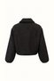 Jacquard Black Bomber Jacket - 4