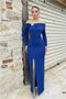 Flexible Strapless Evening Dress Fabric Detailed Stone Crepe Dress - 2