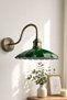 Risso Green Antique S Arm Sconce Metal Rustic E27 Single Cafe Boutique Lamp Lighting - 3