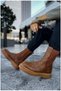 Men's Simple Balanced Protection Winter Zippered Comfort Boots - 2
