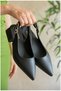 Women's Davet Balanced Elegant Leather Heeled Shoes - 4