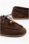 Women's Lightweight Balanced Stringed Beaded Suede Comfort Ballerinas - 5