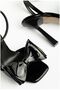 Women's Davet Ankle Lace-Up Patent Leather Bowknot Comfort Heeled Shoes - 3