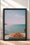 Spaghetti Plate by the Sea Framed Painting Italy Poster Living Room Kitchen Wall Decor Itn037 - 3