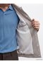 Özmarka New Season White Regular Fit Plaid Men's Jacket - 6