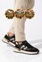 Lace-Up Thick Sole Stylish Comfortable Memory Foam Black Men's Casual Walking Shoes Sneaker Draw