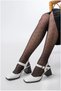 Women's Patent Leather Open-Back Classic Comfort Heeled Shoes - 5