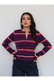 Striped knit cardigan - 4