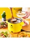 18cm Mini Electric Cooker Eggs Noodles Boiler Steamer Pot - 5