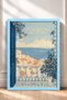 Monterosso Al Mare Balcony Scenery Framed Painting Italy Poster Living Room Kitchen Wall Decor Itn046 - 3