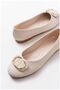 Women's Comfortable Walking Daily Buckle Ballerinas with Accessories - 5