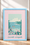 Giornata Soleggiata Written Seascape Framed Painting Italy Poster Wall Decor Itn026 - 3