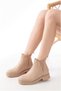 Women's Accessory-Enhanced, Balanced, Elastic, Winter Zippered Comfort Boots - 2