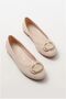 Women's Comfortable Walking Daily Buckle Ballerinas with Accessories - 3