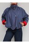 Asymmetrical Front Closure Plaid Coat - 3