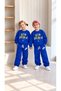 Colorful Just Do It Printed Tracksuit Set - 2
