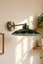 Risso Green Flat Body Sconce Metal Rustic E27 Single Cafe Boutique Lamp Lighting - 2