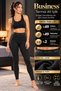 Business Women's Thermal Underwear Black Flexible Warm Underwear