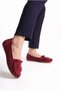 Women's Walking Balanced Tasseled Practical Suede Ballerinas - 2