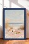 La Vita È Bella Beach Picnic Framed Painting Italy Poster Living Room Kitchen Wall Decor Itn051