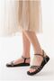 Women's Summer Stoned Open Comfortable Lightweight Sandals - 5
