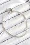 Brass Charm Zircon Stone Model Silver Color Women's Bracelet - Tj-Bb7803 - 2