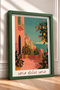 Casa Dolce Casa Written Sea Terrace Framed Painting Italy Poster Living Room Kitchen Wall Decor Itn045 - 2