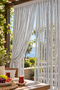 Ip Curtain Special Series Mega Thick Chain Silver Silvery Gray Color (100 * 300) Cornice and Rustic Use - 7
