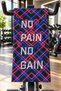 No Pain No Gain Printed Sports Fitness Towel 50X100 cm Cotton Inner Surface High Absorbent Quick Drying Sports Athlete Towel Fitness Training Gym Boxing - 3