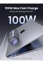 شاحن Nexode بخمسة منافذ بقوة 100 واط USB-C، شاحن لابتوب GaN Type-C - 2