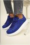 Men's Comfortable Sax Mav Lace-Up Sneakers - 2