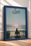 Ciao Written Sea Coast Tableware Framed Painting Italy Poster Living Room Kitchen Wall Decor Itn068 - 2