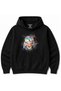 Color Splash Tiger – Abstract Watercolor Art Graphic Print Hoodie