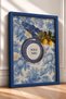 Sole Mio Written Plate and Lemons Framed Painting Italy Poster Living Room Kitchen Wall Decor Itn065 - 2