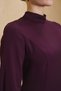 Plum Cup Detailed Dress - 5