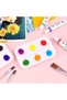 20pcs White Plastic Paint Tray Palettes, Rectangular Plastic Multi-Compartment, PVC Material, Easy T - 4