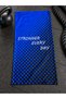 Stronger Every Day Printed Sports Fitness Towel, 50X100 Cm, Highly Absorbent, Quick-Drying, Sports Towel for Athletes, Fitness Training, Gym, Boxing. - 5