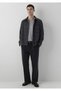 Wool Blend Checkered Anthracite Shirt Share Regular Fit / Normal Cut 0220366-A7307