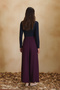 Plum Waist Half Elastic Pants Skirt - 6