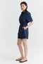 Women's Textured Jumpsuit with Elastic Waist - 4