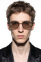 Reign Gun Light Brown Men's Sunglasses