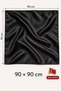 School Ceremony Red White Black 90X90 Scarf Teacher and Student Demonstration Scarf with Flag Badge Gift - 3