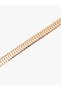 Chain Detailed Hoop Bracelet - 3